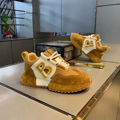 VERSATILE CASUAL SPORTS SHOES YELLOW